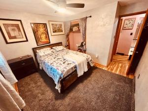 Postel nebo postele na pokoji v ubytování Del La Rose