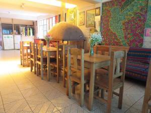 Posezení v ubytování Coca Runa Wasi Hostel