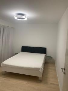 Postel nebo postele na pokoji v ubytování Cozy apartment near Basel Airport + 10 fotografií