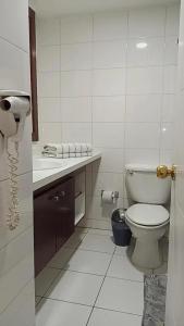 Koupelna v ubytování Si Aparts