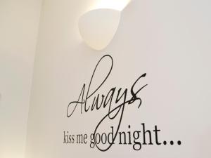 a sign with the words always has me goodnight at Caddys Cottage - Uk6714 in Lydstep