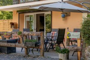 Zahrada ubytování Lodges Arverne