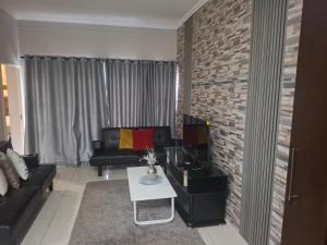 Χώρος καθιστικού στο Majestic Umhlanga Suite