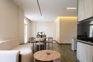 Kuchyň nebo kuchyňský kout v ubytování Hayah Inn Cairo - Rehab City