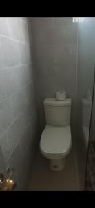 Koupelna v ubytování Habitación Litueche