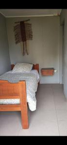 Postel nebo postele na pokoji v ubytování Habitación Litueche