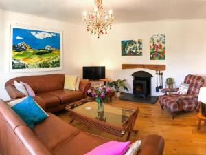 Posezení v ubytování Smithy Cottage