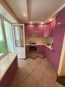 Køkken eller tekøkken på Kharkovskaya Street