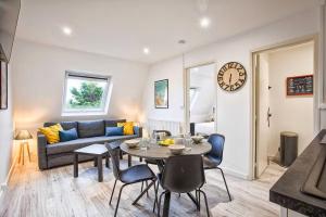 Χώρος καθιστικού στο Bel Appartement Cabourg