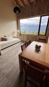 Nespecifikovaný výhled na hory nebo výhled na hory při pohledu z apartmánu