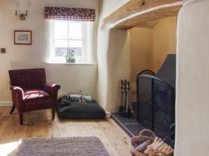 Χώρος καθιστικού στο Fferam Gorniog