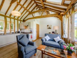 Posezení v ubytování Blackwell Barn