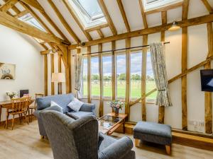 Posezení v ubytování Blackwell Barn