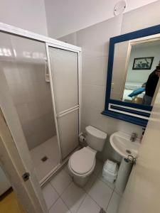 Koupelna v ubytování Hotel Casa Confort Cartagena