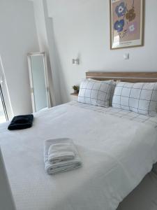 Postel nebo postele na pokoji v ubytování Ble Property Atlas 9