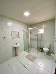 Ένα μπάνιο στο Pousada O auto da Compadecida