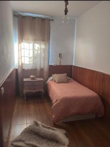 Ένα ή περισσότερα κρεβάτια σε δωμάτιο στο Mirador del Zumacal Alex