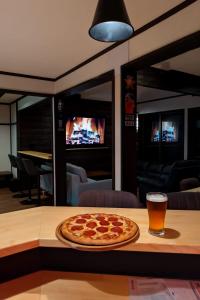 TV a/nebo společenská místnost v ubytování The Nook Hakuba