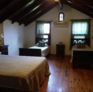 Postel nebo postele na pokoji v ubytování Euskal cabaña