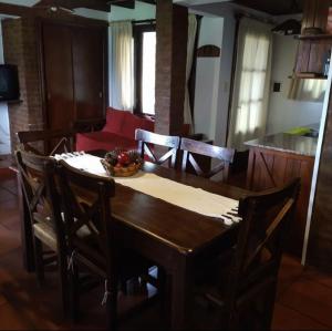 Posezení v ubytování Euskal cabaña