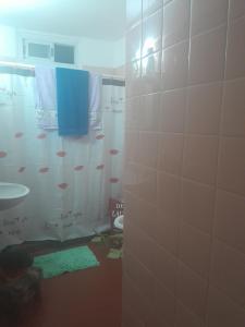 Koupelna v ubytování La Ilusión