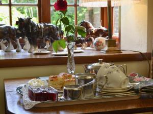 a tray of food on a table with a plate of food at The Stable in Crundale