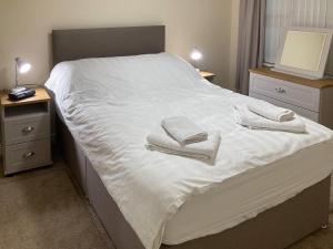 Postel nebo postele na pokoji v ubytování Ashbrooke- Hewetson Court