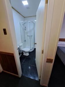 Koupelna v ubytování Hotel Condor de Plata