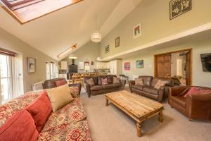 Χώρος καθιστικού στο Certws-Y-Ffynnon