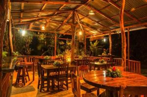 Restaurace v ubytování Finca Verde Lodge