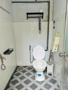 Koupelna v ubytování Annie Home