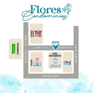 Сертификат, награда, вывеска или другой документ, выставленный в Flores Condominios Casa Narciso