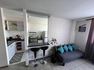 Kuchyň nebo kuchyňský kout v ubytování Depto. Arriendo Diario - La Serena