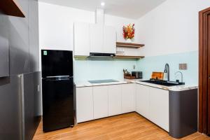 Køkken eller tekøkken på Great Hotel Phú Quốc