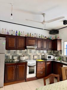 Kuchyň nebo kuchyňský kout v ubytování La serena villa