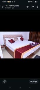 Ένα ή περισσότερα κρεβάτια σε δωμάτιο στο Hangout Hostel