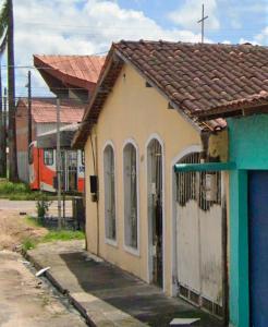 Bygningen som feriehuset ligger i