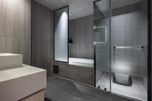 Koupelna v ubytování Browndot Hotel Gangneung Gyodong + 141 fotografií