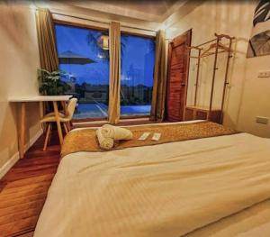 Postel nebo postele na pokoji v ubytování Querencia Villa