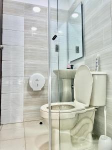 Phòng tắm tại Hotel Roma Urabá