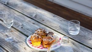 Jídlo v prázdninového domu nebo okolí