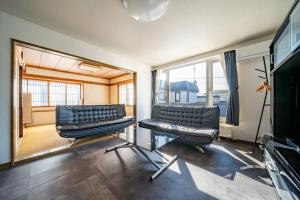 TV a/nebo společenská místnost v ubytování Liebe