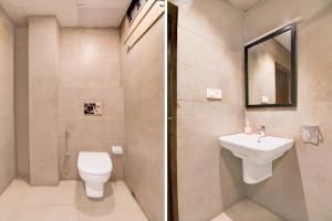 Koupelna v ubytování Super Townhouse Science City Formerly Hotel Mannat International