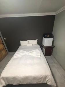 Ένα ή περισσότερα κρεβάτια σε δωμάτιο στο The Good Samaritan 1