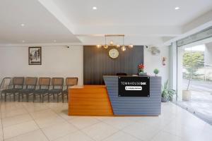 Posezení v ubytování Super Townhouse Oak Sevoke Road Siliguri