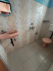 Koupelna v ubytování Casa guest house