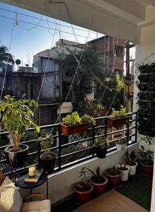 Balkón nebo terasa v ubytování PANAH luxe