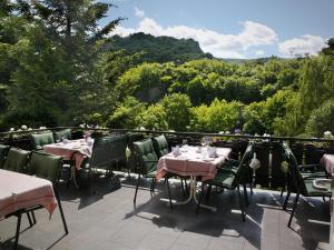 Naturlandskabet i nærheden af pensionatet