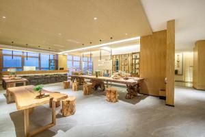 Posezení v ubytování Guiyang Yuewu Boutique Hotel
