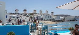 Πισίνα στο ή κοντά στο Colors of Mykonos, Ano Mera Apartment